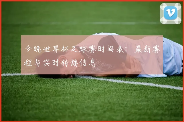 今晚世界杯足球赛时间表：最新赛程与实时转播信息