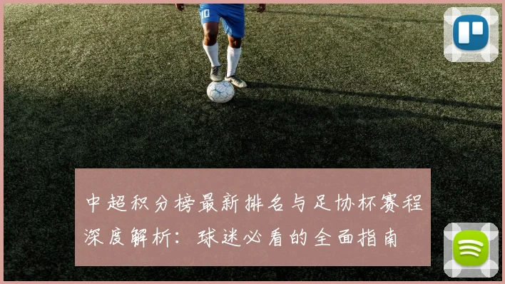 中超积分榜最新排名与足协杯赛程深度解析：球迷必看的全面指南